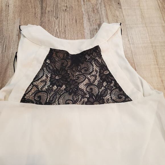 A. Byer medium womens sheer tank top blouse - Picture 4 of 9